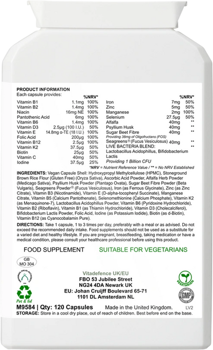Aaponminimarket Vitamins Multi — 120 Capsules