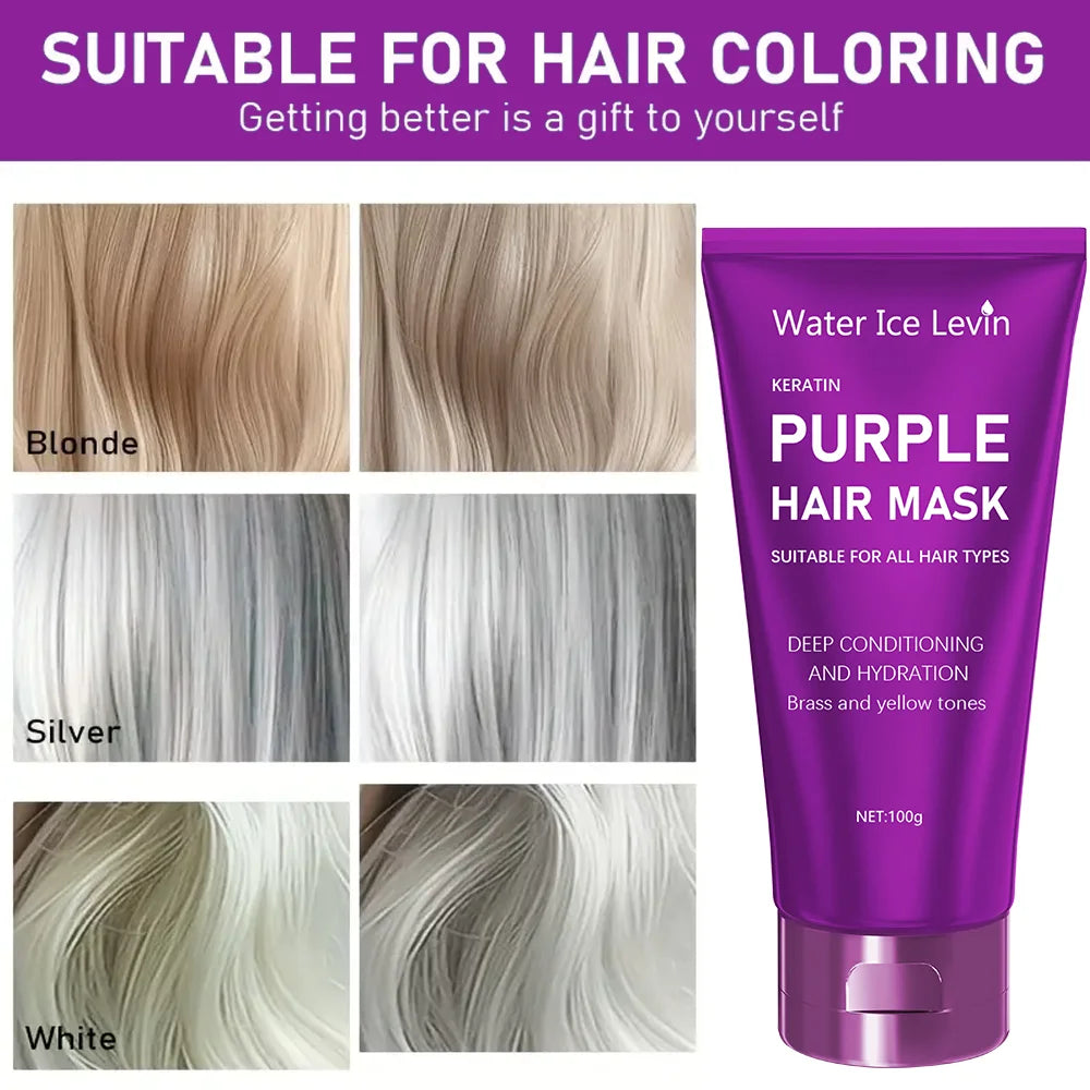 Water Ice Levin Purple Hair Mask Treatment