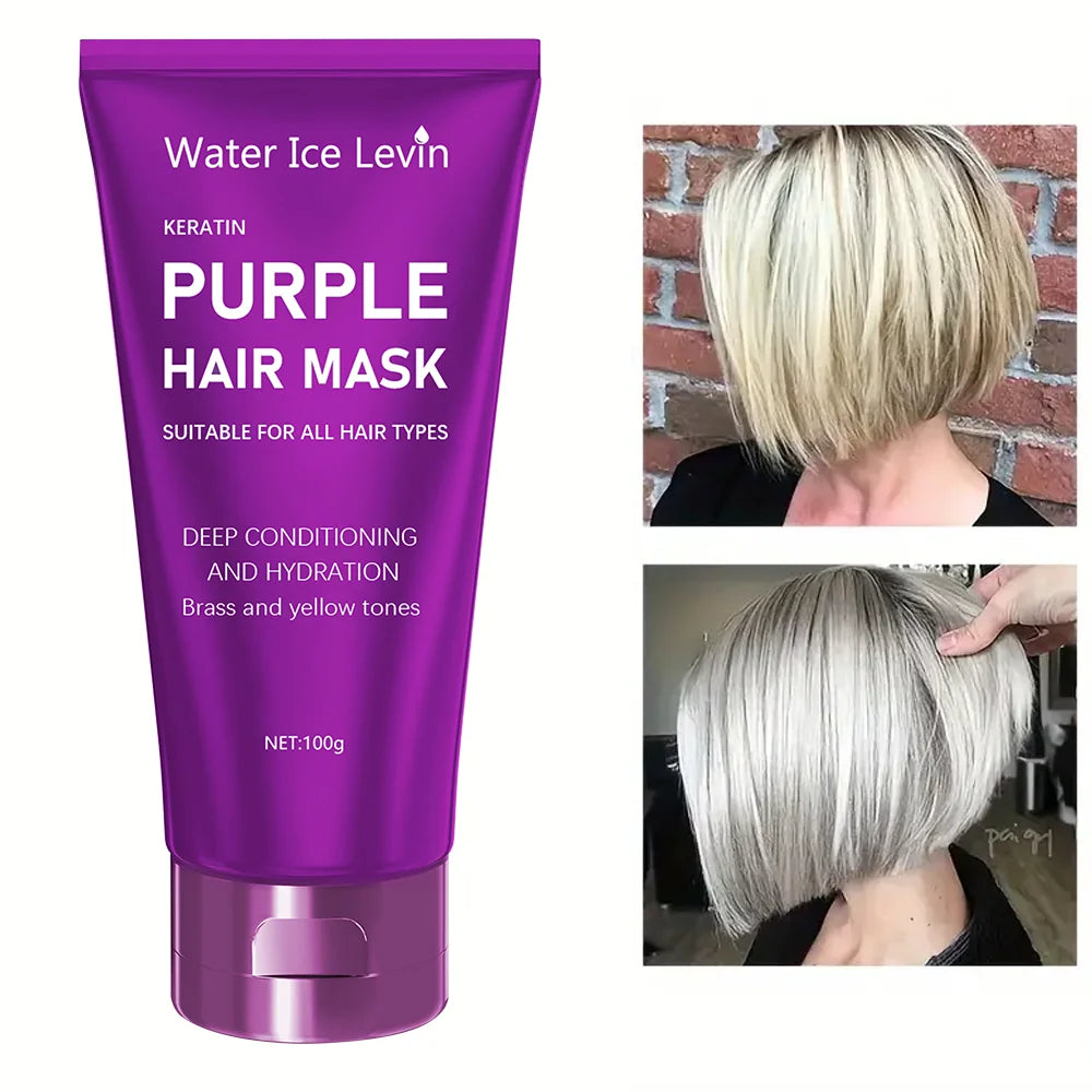 Water Ice Levin Purple Hair Mask Treatment