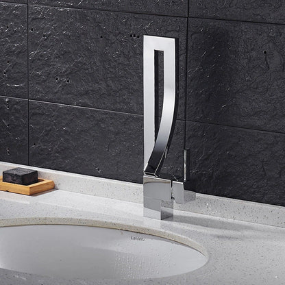 Aaponminimarket Waterfall Electroplated Basin Faucet
