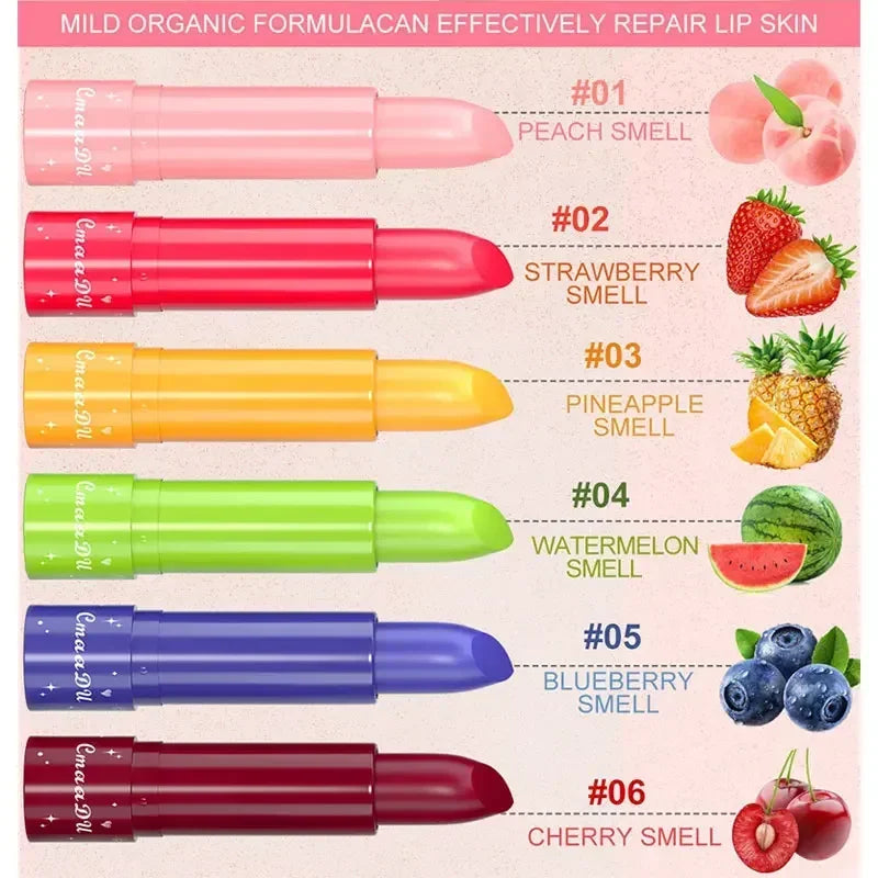 Aapon Mini Market Ltd - Waterproof Fruit Color Tinted Shine Lip Balm Care