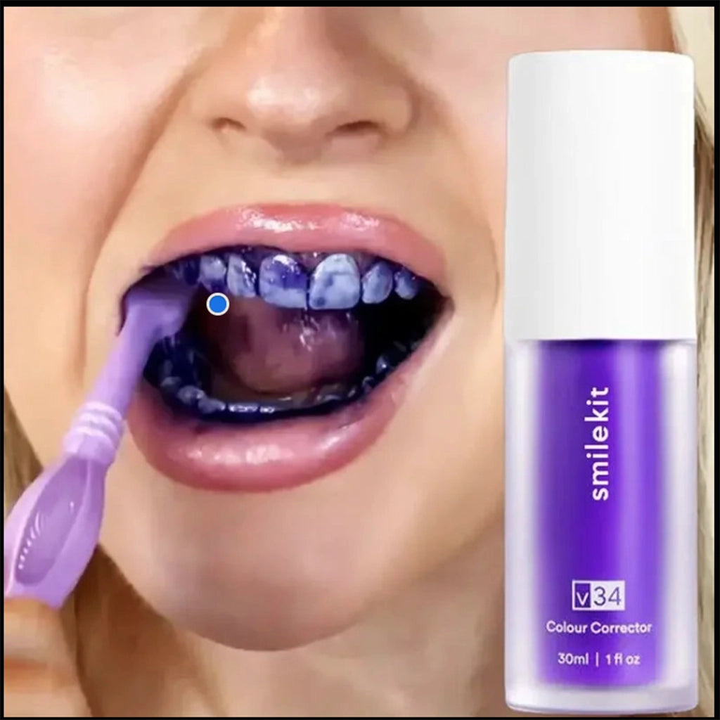 Whitening V34 Purple Toothpaste