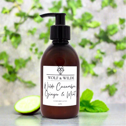 Aapon Mini Market Ltd Wilde Cucumber, Ginger & Mint Body Lotion 250ml