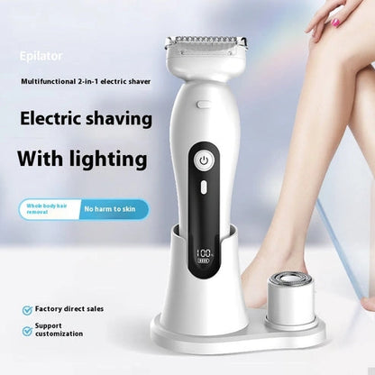 Aapon Mini Market-Women's 2-in-1 Electric Shaver