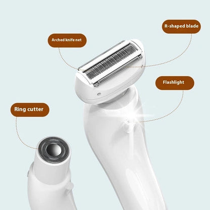 Aapon Mini Market-Women's 2-in-1 Electric Shaver