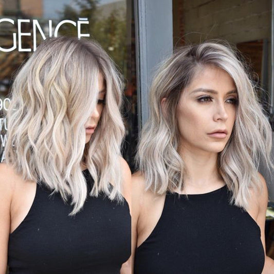 Aapon Mini Market Ltd Women's Long Curly Synthetic Wig