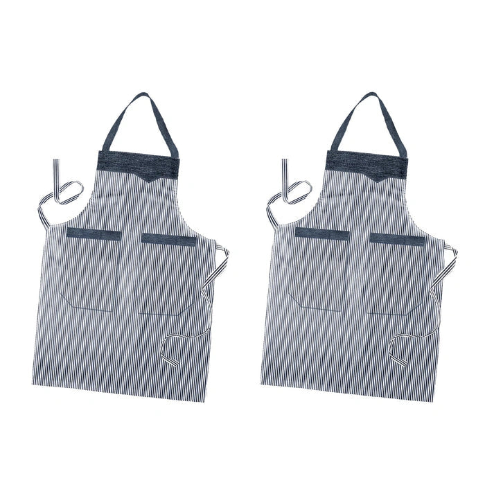 Aaponminimarket Women’s Double Pocket Cooking Apron
