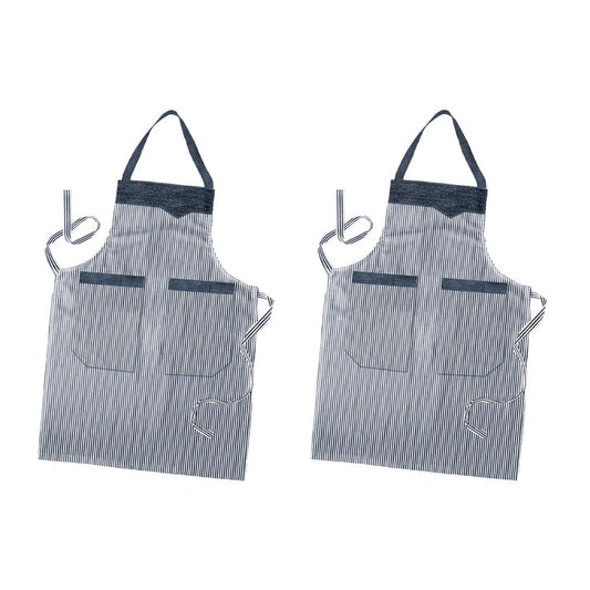 Aaponminimarket Women’s Double Pocket Cooking Apron