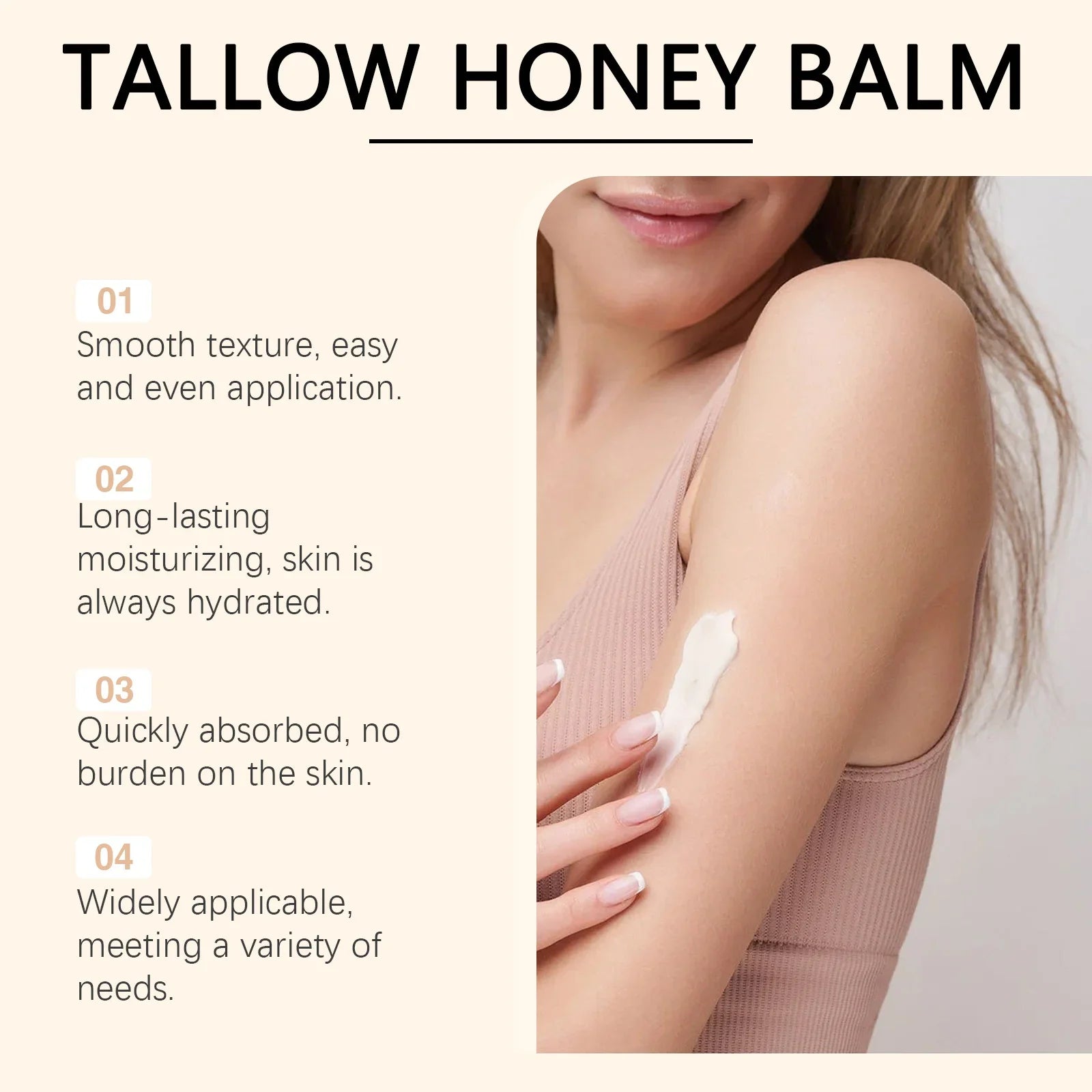 Aapon Mini Market Ltd WoodSleep Beef Tallow Moisturizer Cream