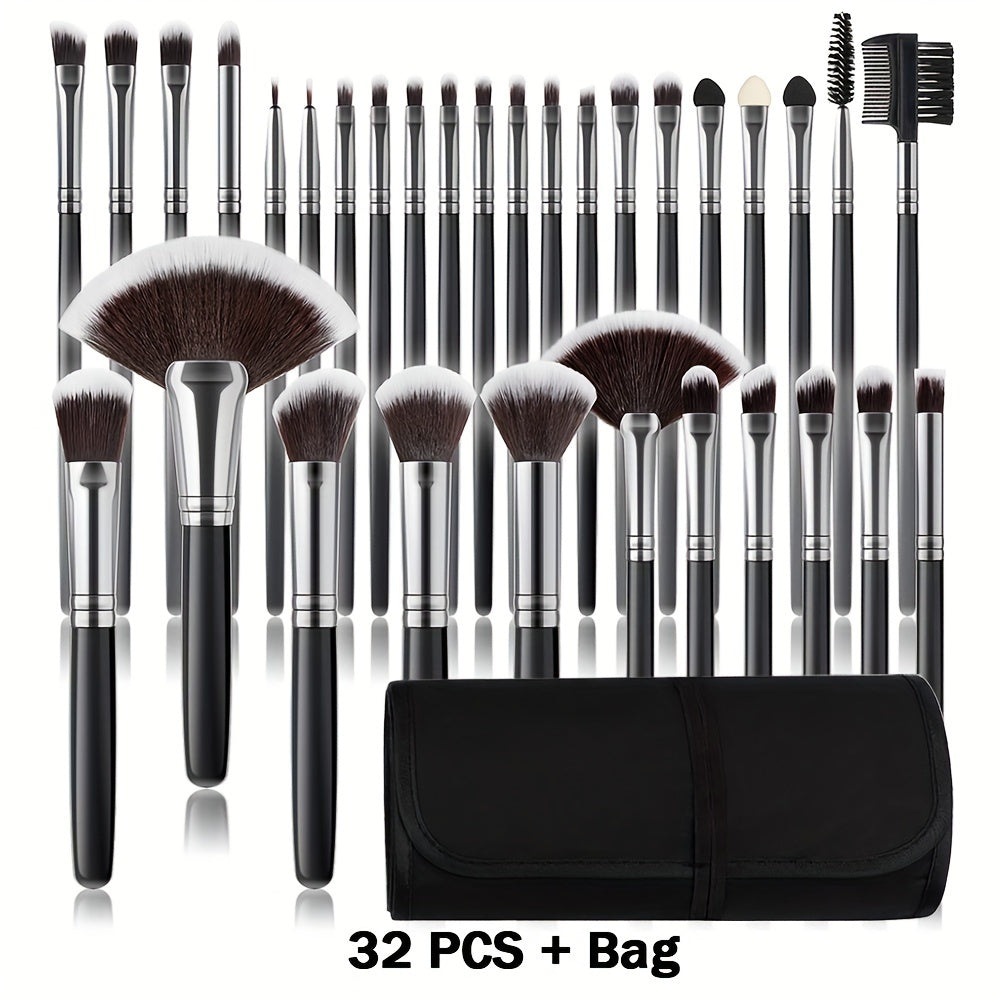 Wooden Handle Brush Set