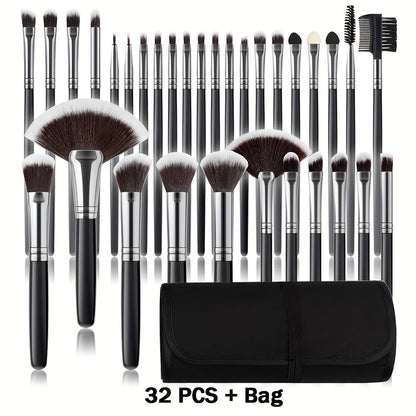 Wooden Handle Brush Set