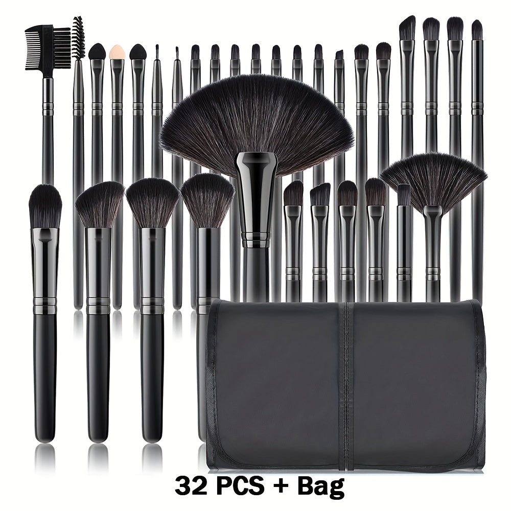 Wooden Handle Brush Set