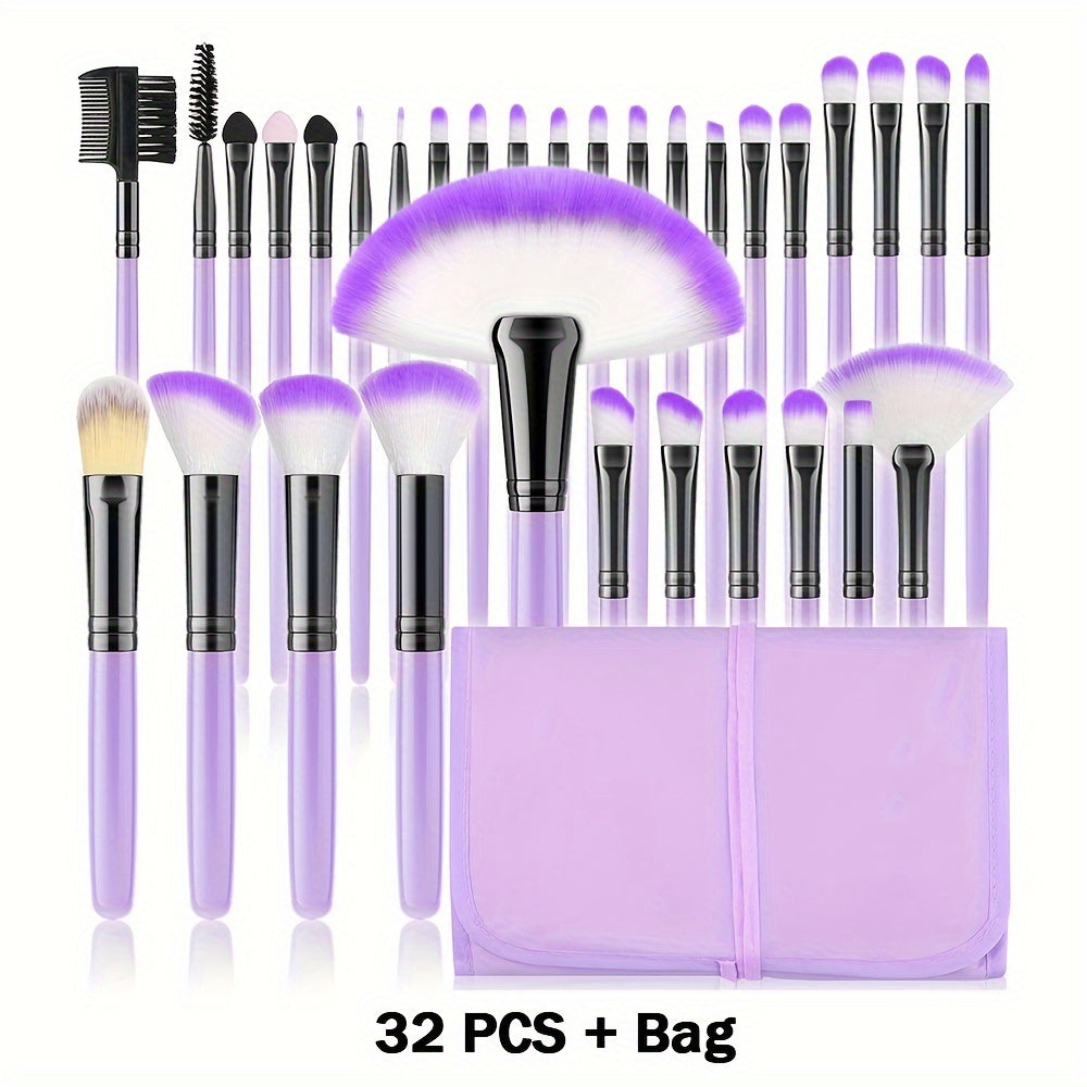 Wooden Handle Brush Set