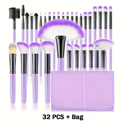 Wooden Handle Brush Set