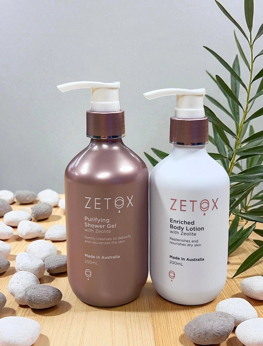 Aaponminimarket Zetox Shower Gel + Body Lotion Bundle