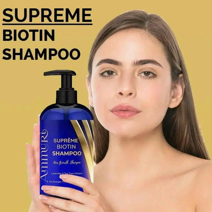 Anti-Hair Loss Ammuri Biotin Shampoo & Serum Set for Men & Women