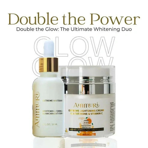 Aaponminimarket Ammuri Brightening Cream & Serum Set for Radiant Skin