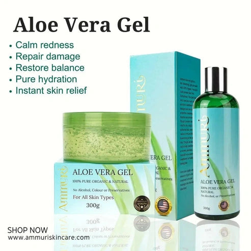 Ammuri Organic Aloe Vera Gel Set