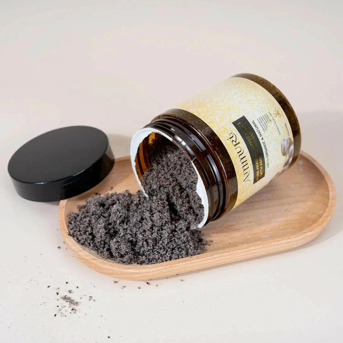 Aaponminimarket Ammuri Organic Coffee Scrub for Skin - Arabica Face Mask