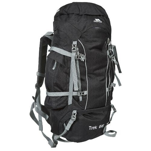 Trespass 'Trek' 66 Liter Camping Hiking Bag Travel Backpack