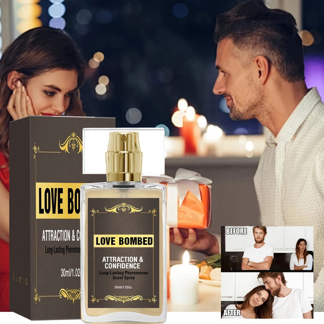 Aaponminimarket Pheromone Perfume Oil for Confidence