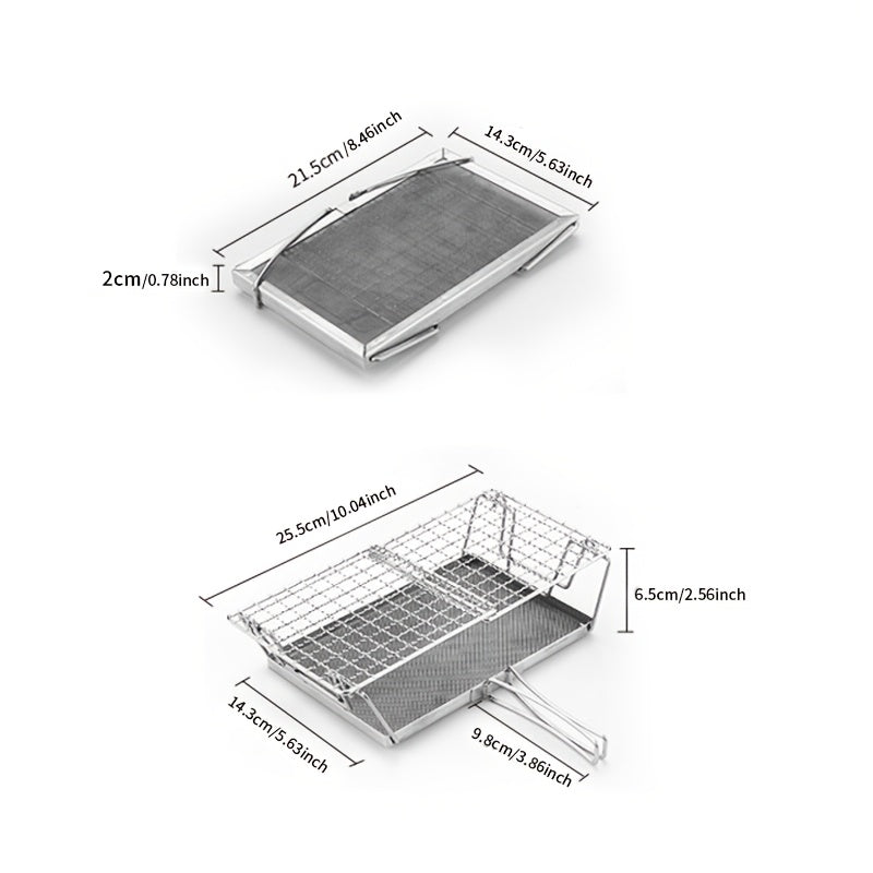 Aapon mini market - NNETM Foldable Portable Stainless Steel BBQ Grill