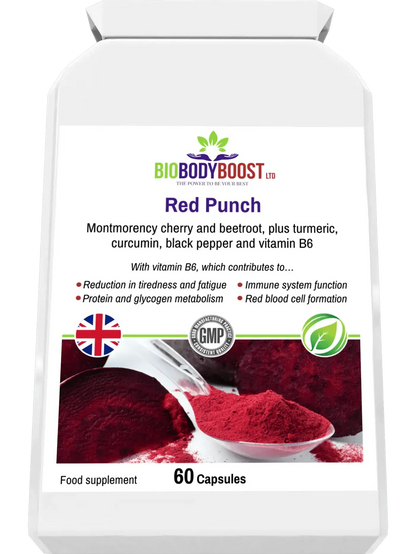 Red Punch - Beetroot & Cherry Supplement-4