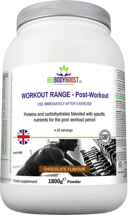 Workout Range - Post-Workout Drink Mix Chocolate