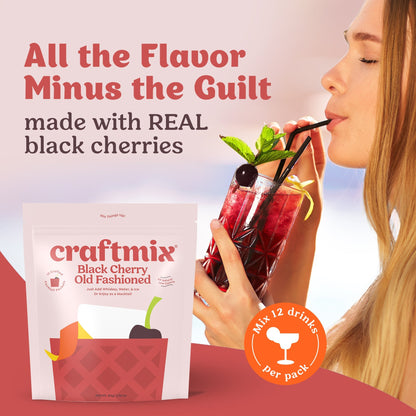 Black Cherry Old Fashioned 12 Pack - 3rd Party - Aapon Mini Market Ltd
