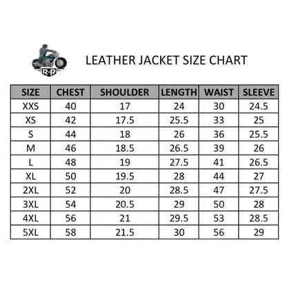 Men’s New Black Leather Jacket