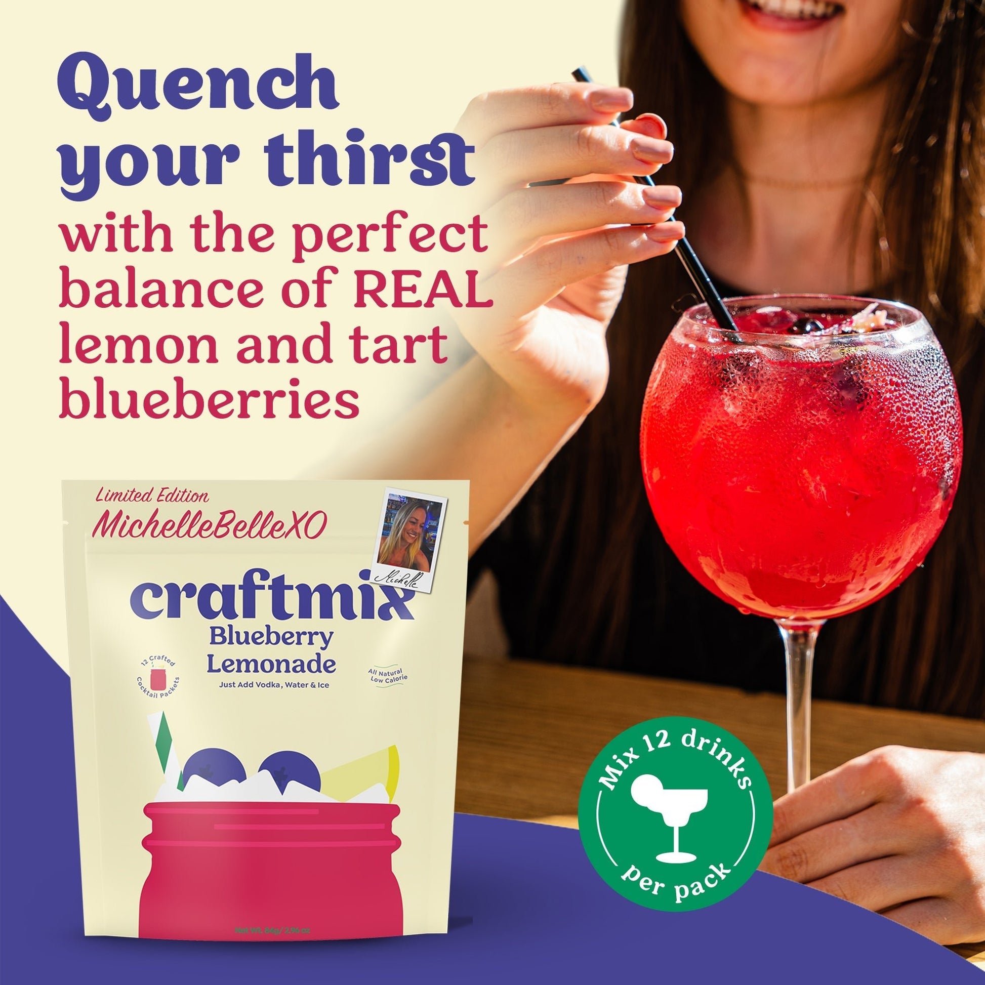 Blueberry Lemonade 12 Pack - 3rd Party - Aapon Mini Market Ltd