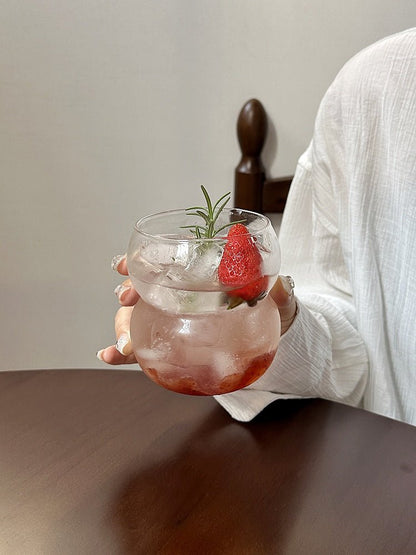 Aapon mini market -Bubble Shaped Glass Coffee Cups