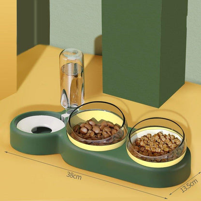 Aapon mini market -Pets Rice Bowls Automatic Water Bowl