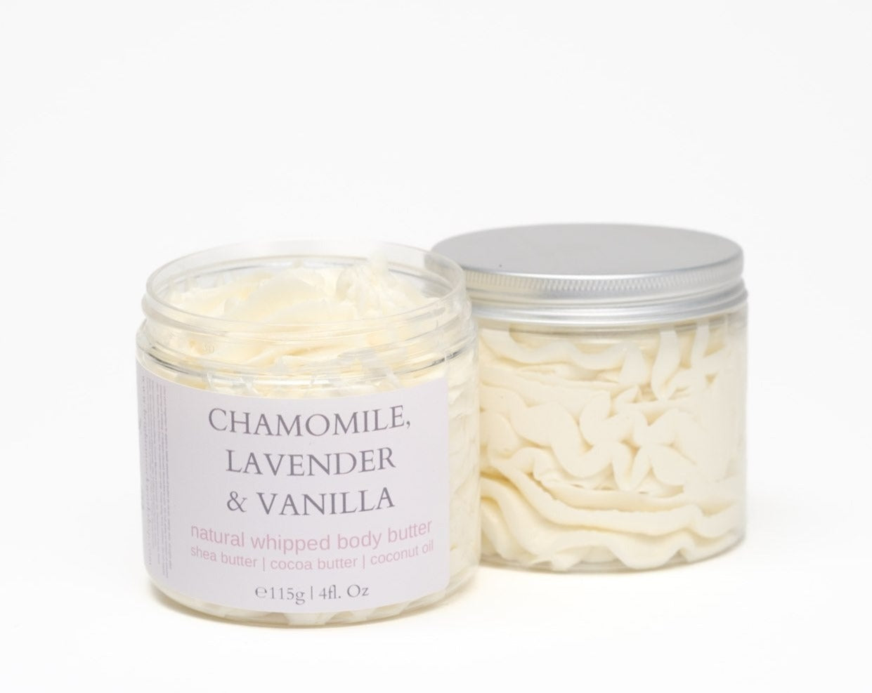 Chamomile, Lavender & Vanilla Natural Whipped Body Butter