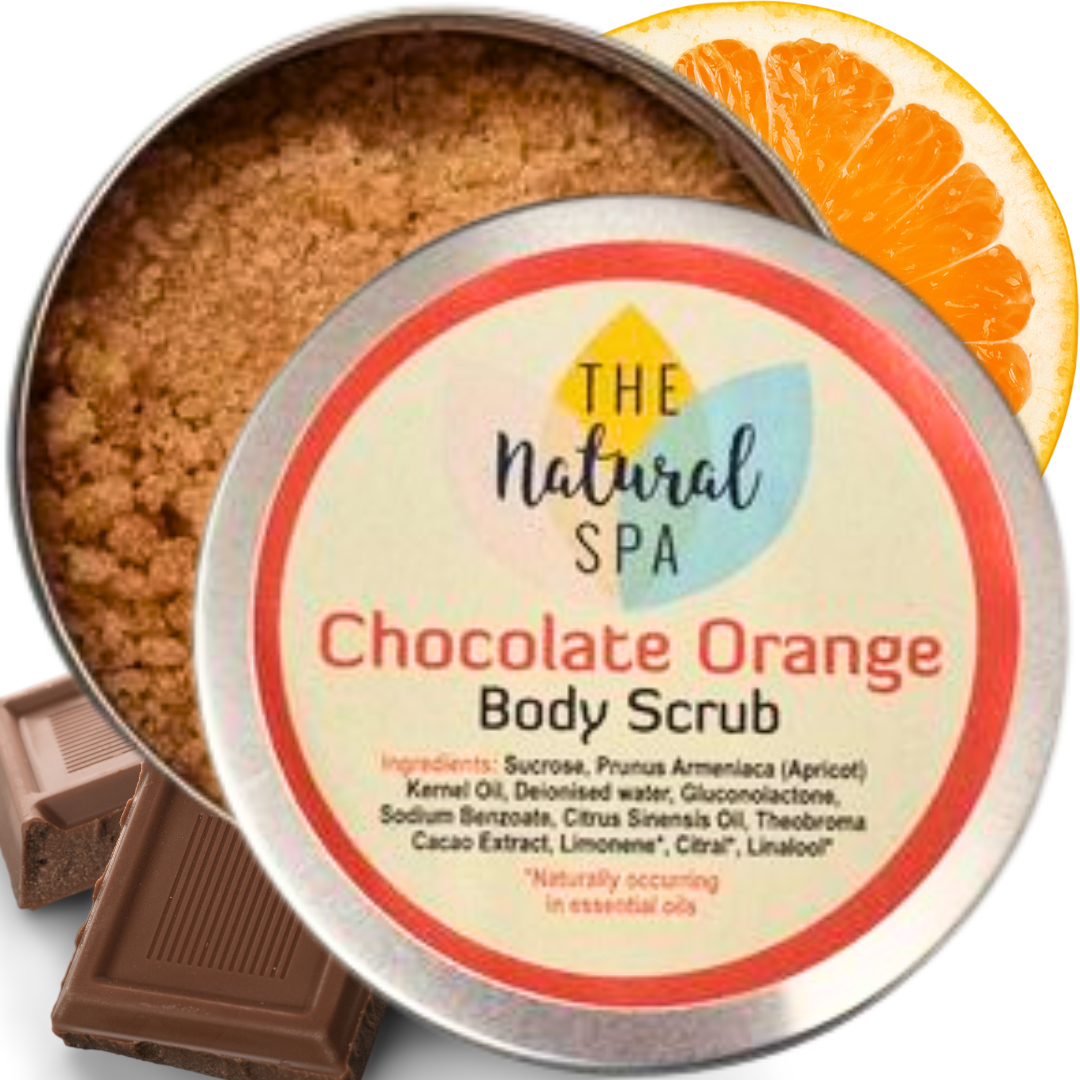 Aapon Mini Market Ltd - Chocolate Orange -  Body Scrub - 3 different size option