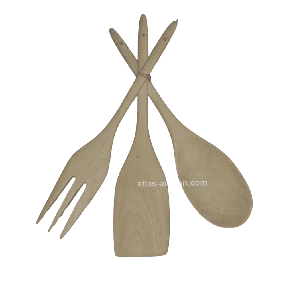 Aapon mini market -Walnut Serving Cutlery
