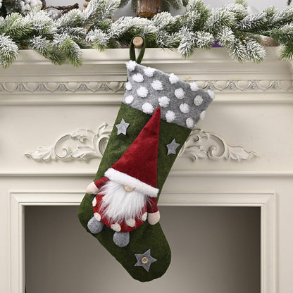 Gnome Christmas stocking – view 2