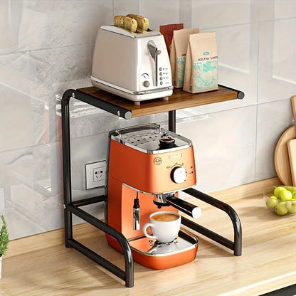 Aapon mini market -Multifunctional Microwave Storage Shelf