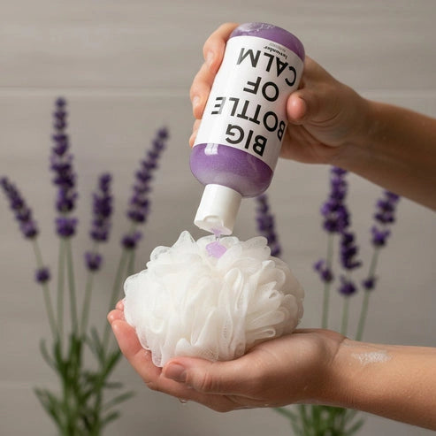 Aaponminimarket Big Bottle Of Calm Lavender Body Wash