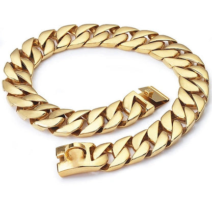 Aaponminimarket Cuban Chain Dogs Collar