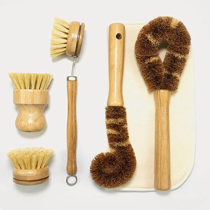 Natural Dish Brushes for Washing Up
