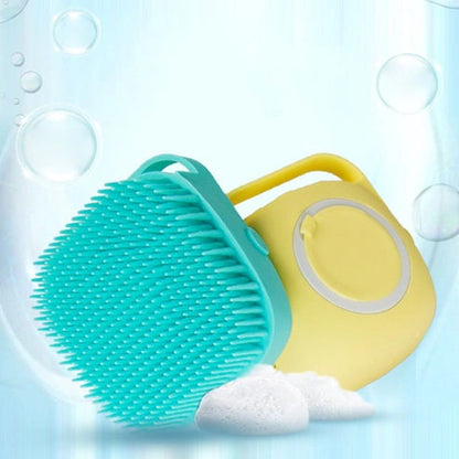 Aaponminimarket Silicone Pet Bath Brush Comb