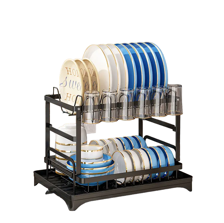 Aapon mini market -NNETM Double Decker Drying Delight Kitchen Dish Rack