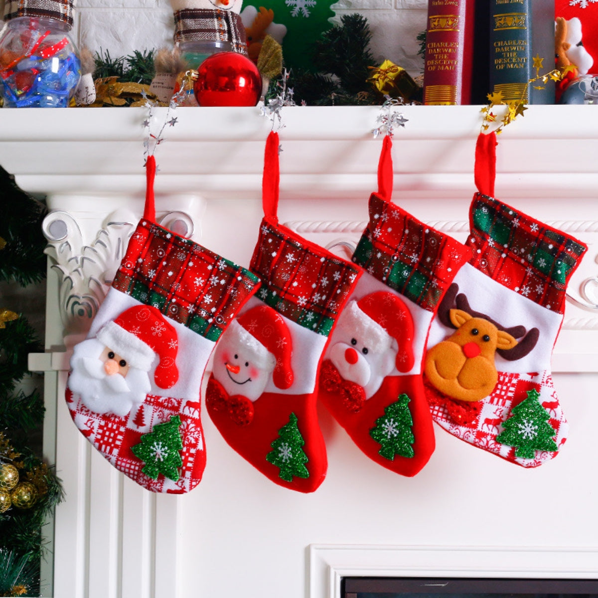 Small Santa Christmas stocking – view 4