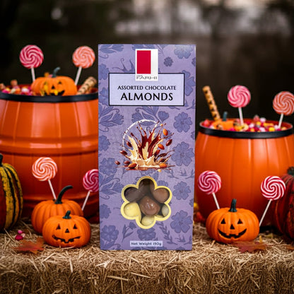 Assorted Chocolate Almonds, Palm Oil Free, 150g