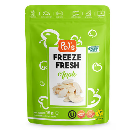 Apple Freeze-Dried Fruit Snacks | Pol's Freeze Fresh- 15g