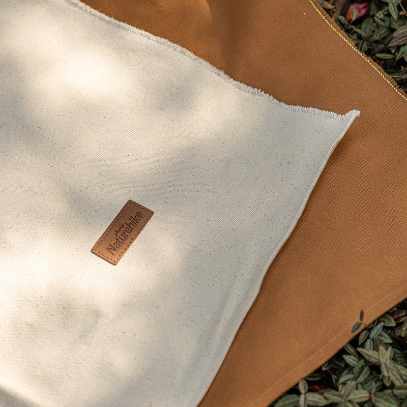 Canvas Picnic Mat Portable Cotton Picnic Blanket Outdoor Outing Camping Mat Size 200 X 148cm
