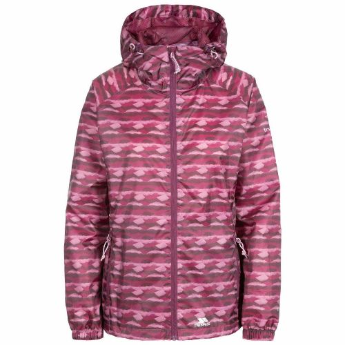Trespass Indulge Women's Waterproof Jacket – Packaway Raincoat TP75