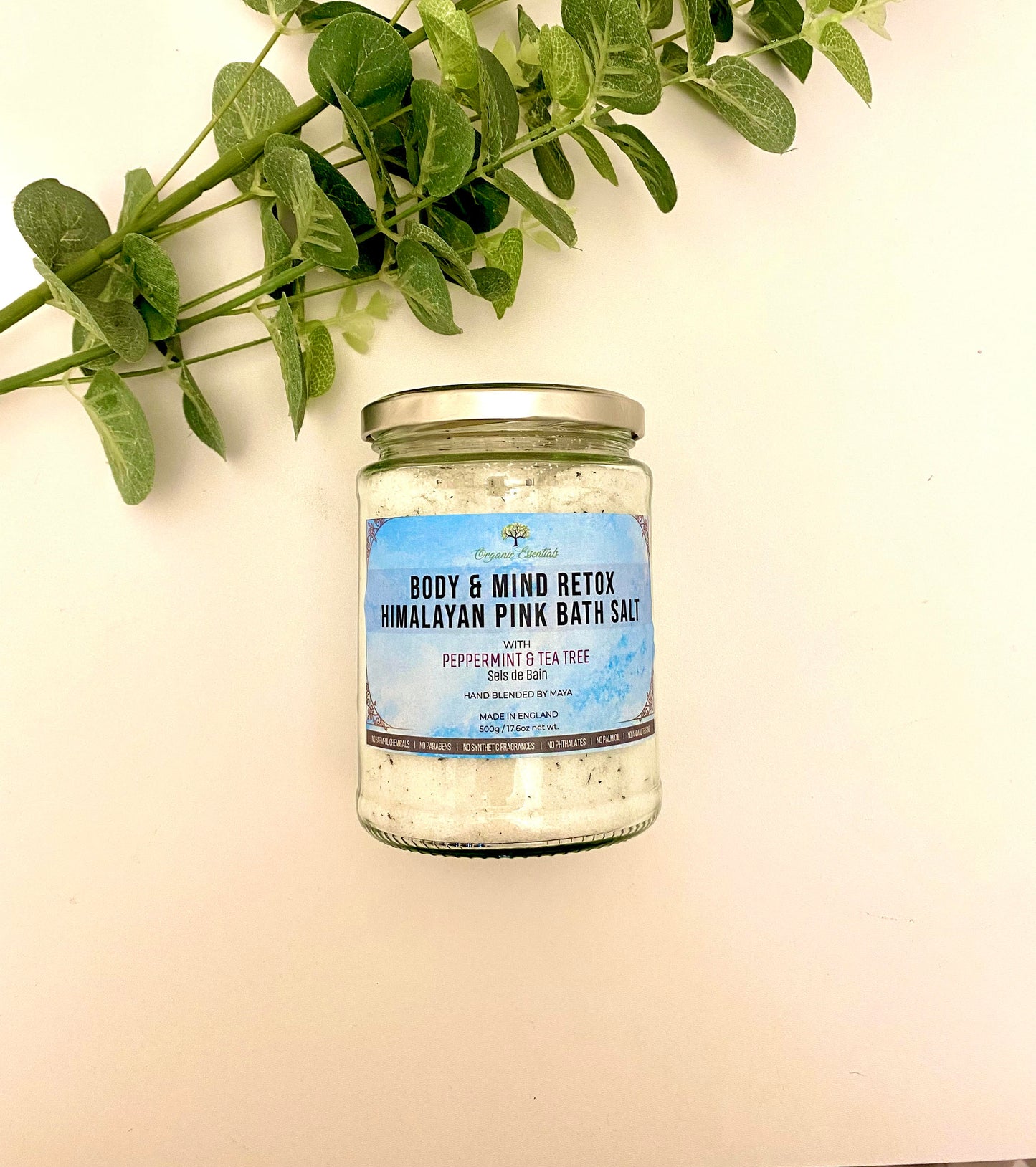 Aapon Mini Market Ltd - Body & Mind Retox Bath Salt with Peppermint & Tea Tree