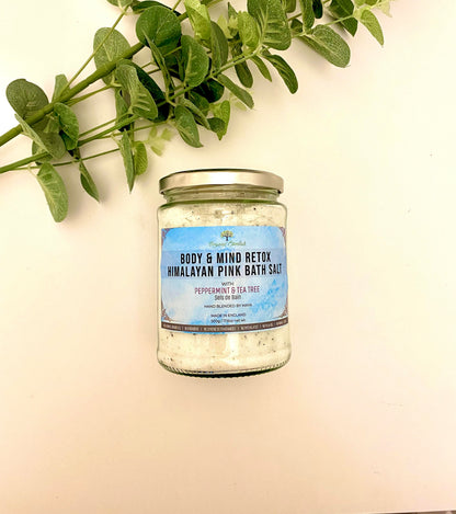 Aapon Mini Market Ltd - Body & Mind Retox Bath Salt with Peppermint & Tea Tree